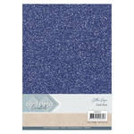 Cdegp013 Glitter Paper Dark Blue A4 6vel