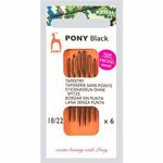 05894 Pony black tapestry 18-22mm