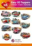 10471 3D Easy design 10s Vintage cars