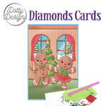Dotty diamonds cards - Gingerbread Dolls