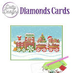 Dotty diamonds cards - Christmas Train