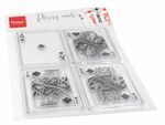 Cs1055 Clear stamp - Playing cards