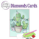 Dotty designs diamonds cards - Cactus