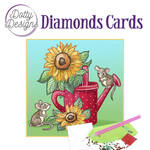 Dotty designs diamonds cards Sunflowers