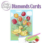 Dotty designs diamonds cards - Ducks