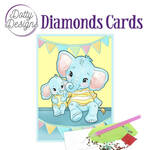 Dotty designs diamonds cards - Elephants