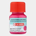 3502 Glas/Porc. dekkend Bright Fuchsia