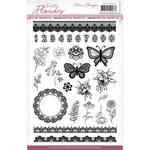 Clear Stamps - Pm - Pretty Flowers