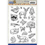 Adcs10073 Stempel - Ad - Forest Animals