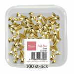 Ca3151 Push Pins - Gold - 100stuks 3mm