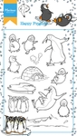 Ht1628 Clear stamp Hetty's Happy Pinguin