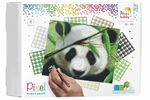 Pixelhobby - Panda met 4 basisplaten