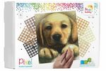 Pixelhobby - Hond met 4 basisplaten