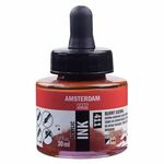 411 Amsterdam acrylic ink Sienna gebrand