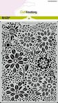 Stencil - Flowers en Dots - A5