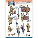Big Guys Professions - Fire Department