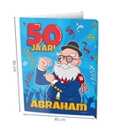 Window sign - Abraham 50 jaar