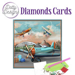 Dotty designs diamonds cards - Planes