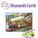 Dotty designs diamonds cards - Train