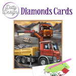 Dotty designs diamonds cards - Truck