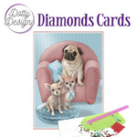 Dotty designs diamonds cards - Dogs