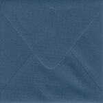 Envelop vierkant Blauw 14x14cm 6st