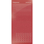Hobbydots serie 14 - Mirror Christmasred