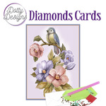 Dotty designs diamonds cards - Vogels