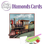Dotty designs diamonds cards - Trein