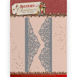 History of Christmas Lacy Chrism. Border