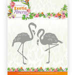 Snijmal Exotic Flowers - Flamingo's