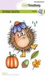 CraftEmotions - Stempel A6 -  Hedgy 3