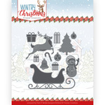 Wintry Christmas - Ho ho ho snowman