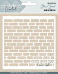Cdest2 Card deco essential Stencil Brick