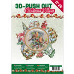 3D Uitdrukboek 29 - Christmas Village