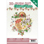3D Uitdrukboek 30 - Christmas Flowers 