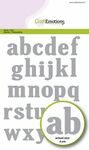 Snijmal - Alfabet kleine letter - 40mm