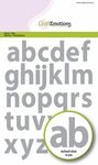 Snijmal - Alfabet kleine letter basic