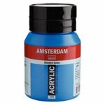 572 Amsterdam acryl 500ml Primair cyaan
