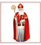 13308815 Servetten 5st - Sinterklaas
