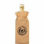 Bottle gift bag - 60 jaar Gefeliciteerd