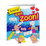 Wenskaart cartoon - Zoon