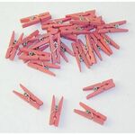 Wasknijpers roze - 24 stuks