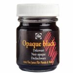 Opaque black Wasco dekzwart - 50ml