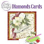 Diamond Cards - Christmas Bells with Whi