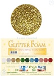 Glitter foam 1vel A4 - Goud