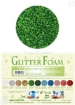 Glitter foam 1vel A4 - Groen