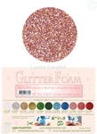 Glitter foam 1vel A4 - Pastelroze