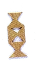 Mdf ornament met driehoek