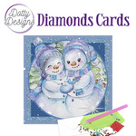 Diamond Cards - Snowman